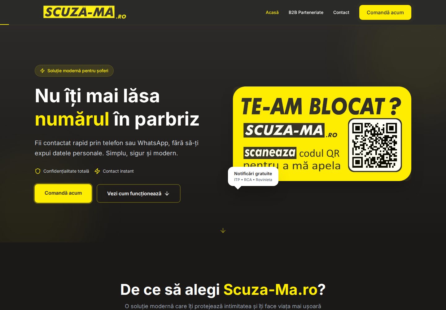 Scuză-mă — Magazin online