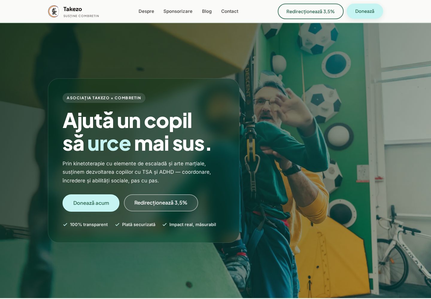 Asociația Takezo — Site de prezentare